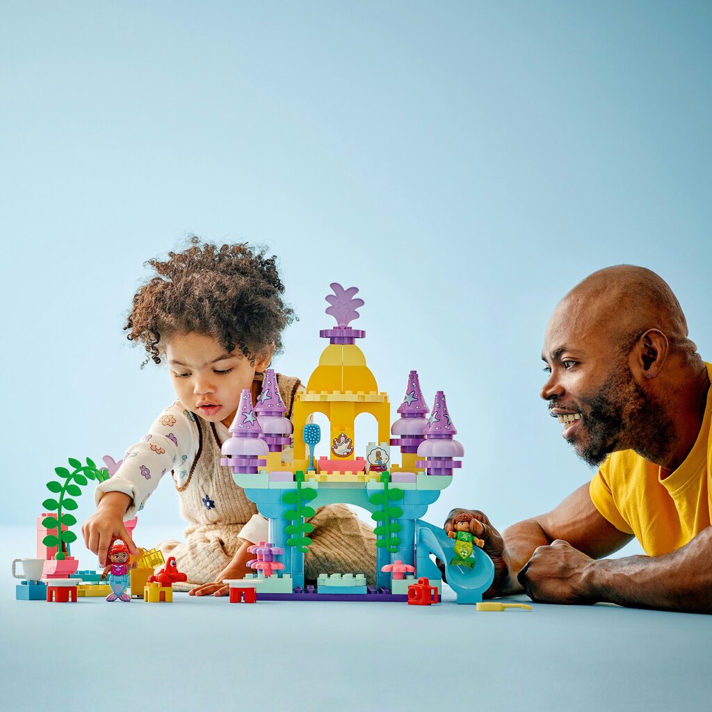 10435 LEGO® DUPLO Magiški Arielės povandeniniai rūmai kaina ir informacija | Konstruktoriai ir kaladėlės | pigu.lt