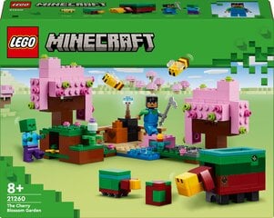 21260 LEGO® Minecraft Žydinčių vyšnių sodas цена и информация | Конструкторы и кубики | pigu.lt