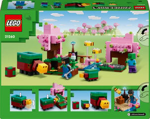 21260 LEGO® Minecraft Žydinčių vyšnių sodas kaina ir informacija | Konstruktoriai ir kaladėlės | pigu.lt