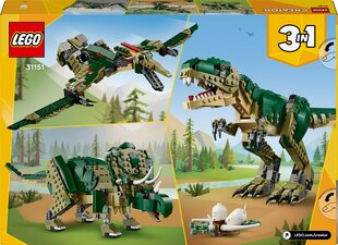 31151 LEGO® Creator Tiranozauras цена и информация | Конструкторы и кубики | pigu.lt