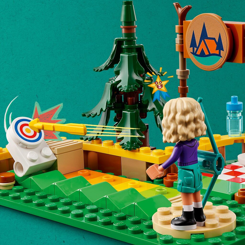 42622 LEGO® Friends Stovyklos šaudymo iš lanko tiras kaina ir informacija | Konstruktoriai ir kaladėlės | pigu.lt