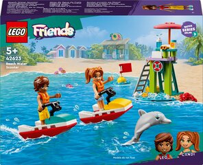 42623 LEGO® Friends Paplūdimio vandens motociklas kaina ir informacija | Konstruktoriai ir kaladėlės | pigu.lt