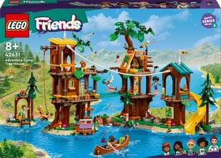 42631 LEGO® Friends Nuotykių stovyklos namelis medyje kaina ir informacija | Konstruktoriai ir kaladėlės | pigu.lt