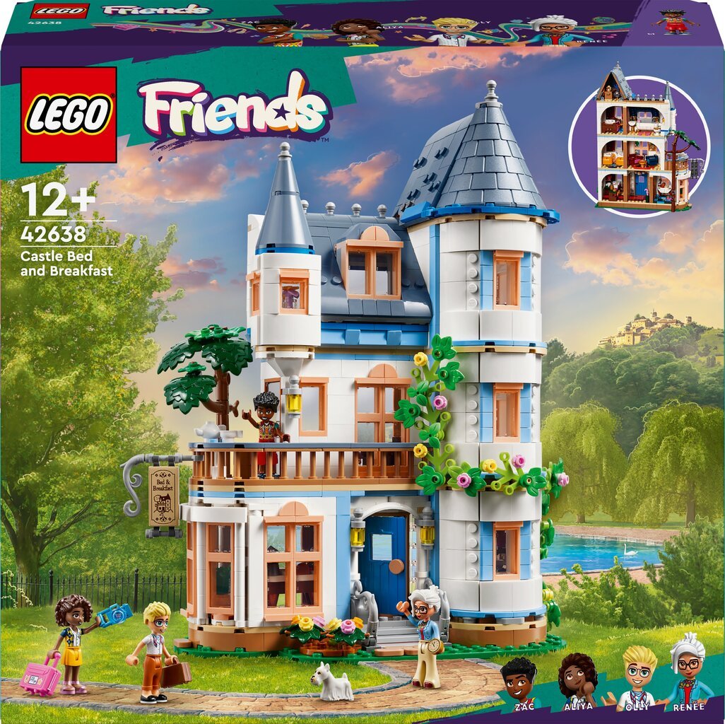 42638 LEGO® Friends Nakvynė pilyje su pusryčiais цена и информация | Konstruktoriai ir kaladėlės | pigu.lt