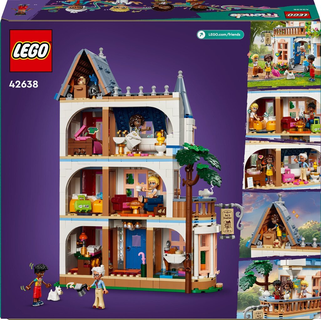 42638 LEGO® Friends Nakvynė pilyje su pusryčiais цена и информация | Konstruktoriai ir kaladėlės | pigu.lt