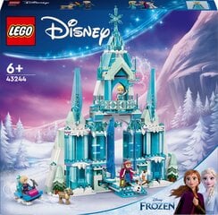 43244 LEGO® Disney Elzos ledo rūmai kaina ir informacija | Konstruktoriai ir kaladėlės | pigu.lt