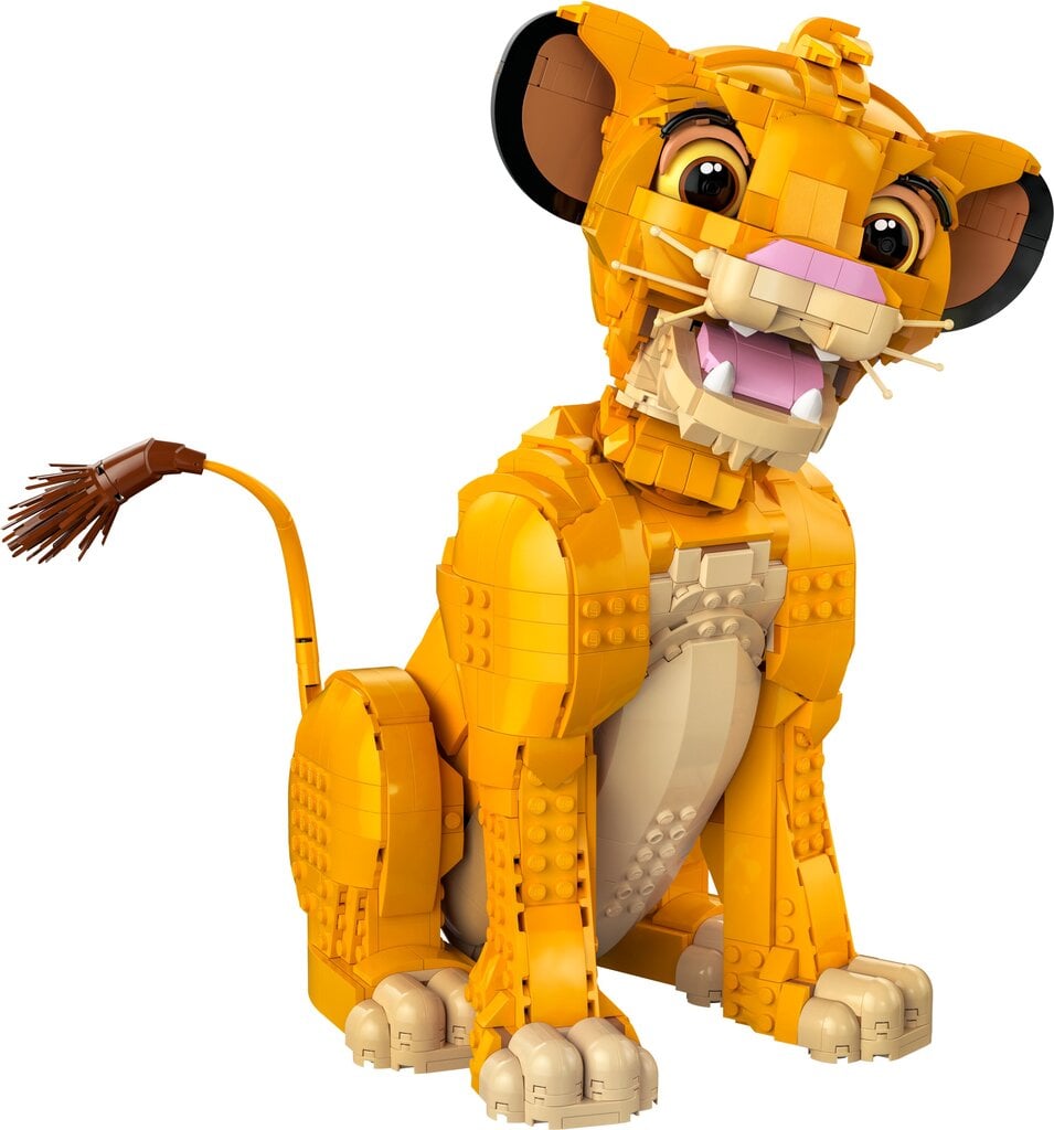 43247 LEGO® Disney Jaunasis liūtas karalius Simba kaina ir informacija | Konstruktoriai ir kaladėlės | pigu.lt