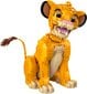 43247 LEGO® Disney Jaunasis liūtas karalius Simba kaina ir informacija | Konstruktoriai ir kaladėlės | pigu.lt