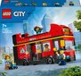 60407 LEGO® City Raudonas dviaukštis apžvalgos autobusas kaina ir informacija | Konstruktoriai ir kaladėlės | pigu.lt