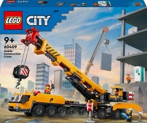 60409 LEGO® City Geltonas mobilus statybų kranas цена и информация | Конструкторы и кубики | pigu.lt