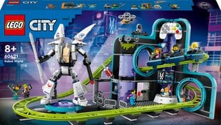 60421 LEGO® City Robotų pasaulio linksmųjų kalnelių parkas kaina ir informacija | Konstruktoriai ir kaladėlės | pigu.lt