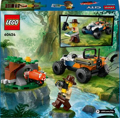 60424 LEGO® City Džiunglių tyrinėtojo keturratis: misija – raudonoji panda цена и информация | Конструкторы и кубики | pigu.lt