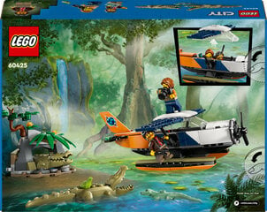 60425 LEGO® City Džiunglių tyrinėtojo vandens lėktuvas цена и информация | Конструкторы и кубики | pigu.lt