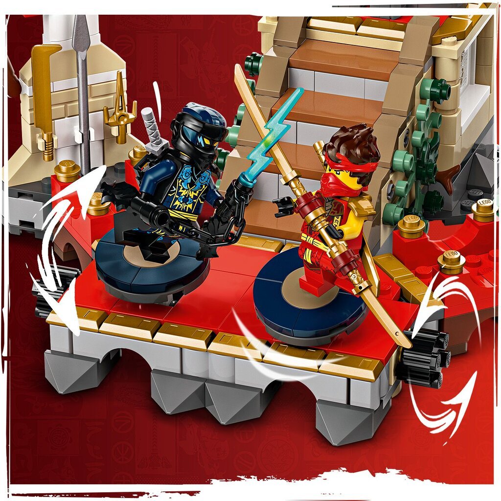 71818 LEGO® Ninjago Turnyro kovų arena kaina ir informacija | Konstruktoriai ir kaladėlės | pigu.lt