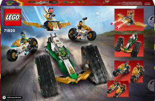 71820 LEGO® Ninjago Nindzių komandos kombinuotoji transporto priemonė цена и информация | Конструкторы и кубики | pigu.lt