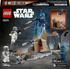 75373 LEGO® Star Wars Pasalos Mandalore kovos rinkinys цена и информация | Конструкторы и кубики | pigu.lt