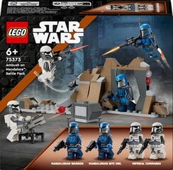 75373 LEGO® Star Wars Pasalos Mandalore kovos rinkinys цена и информация | Конструкторы и кубики | pigu.lt