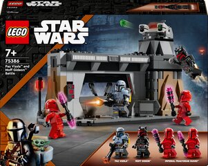 75386 LEGO® Star Wars Paz Vizsla™ ir Mofo Gideono kova kaina ir informacija | Konstruktoriai ir kaladėlės | pigu.lt