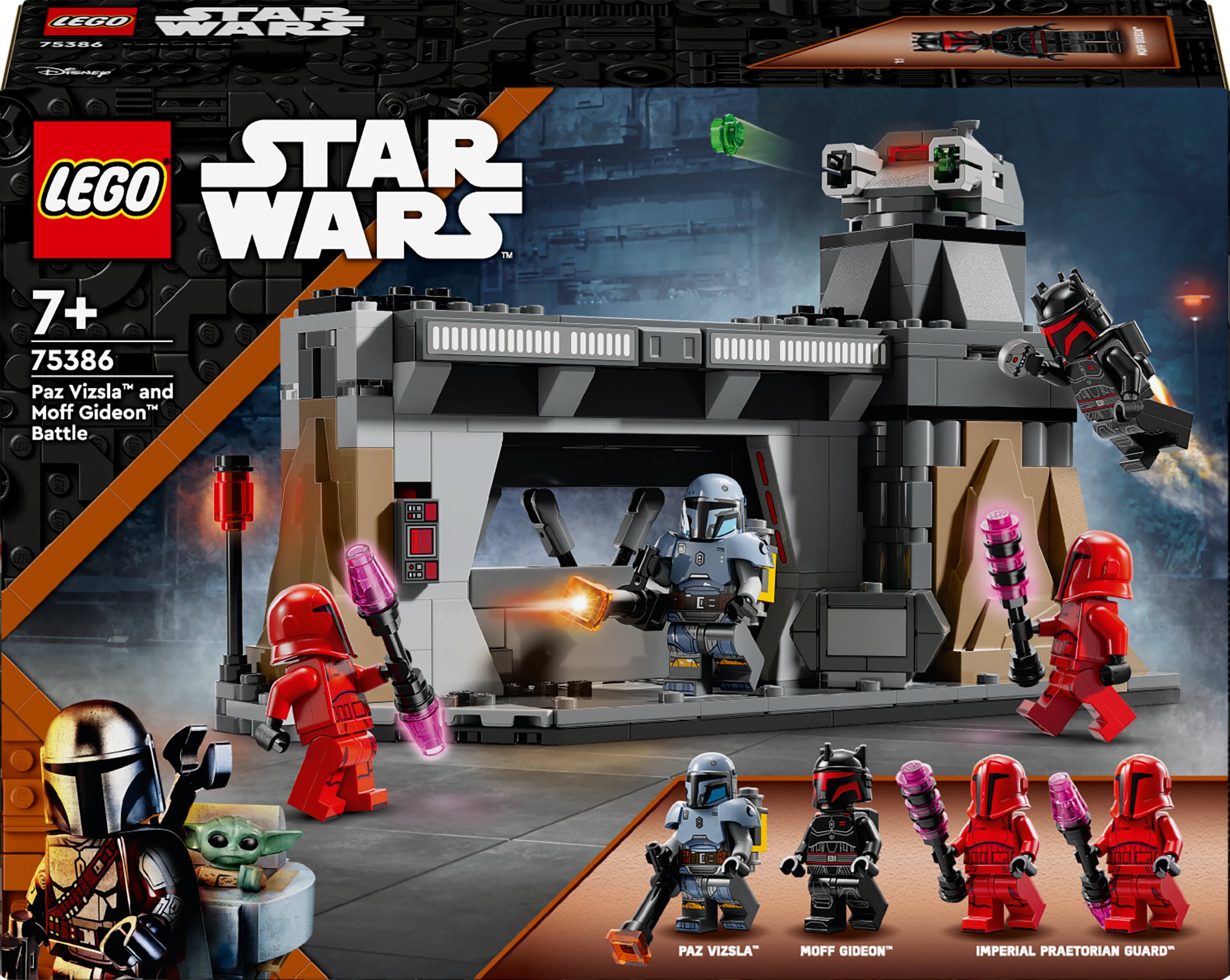 75386 LEGO® Star Wars Paz Vizsla™ ir Mofo Gideono kova цена | pigu.lt