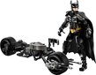 76273 LEGO® DC Batman™ Betmeno konstruojama figūrėlė ir motociklas kaina ir informacija | Konstruktoriai ir kaladėlės | pigu.lt