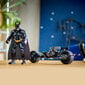 76273 LEGO® DC Batman™ Betmeno konstruojama figūrėlė ir motociklas kaina ir informacija | Konstruktoriai ir kaladėlės | pigu.lt