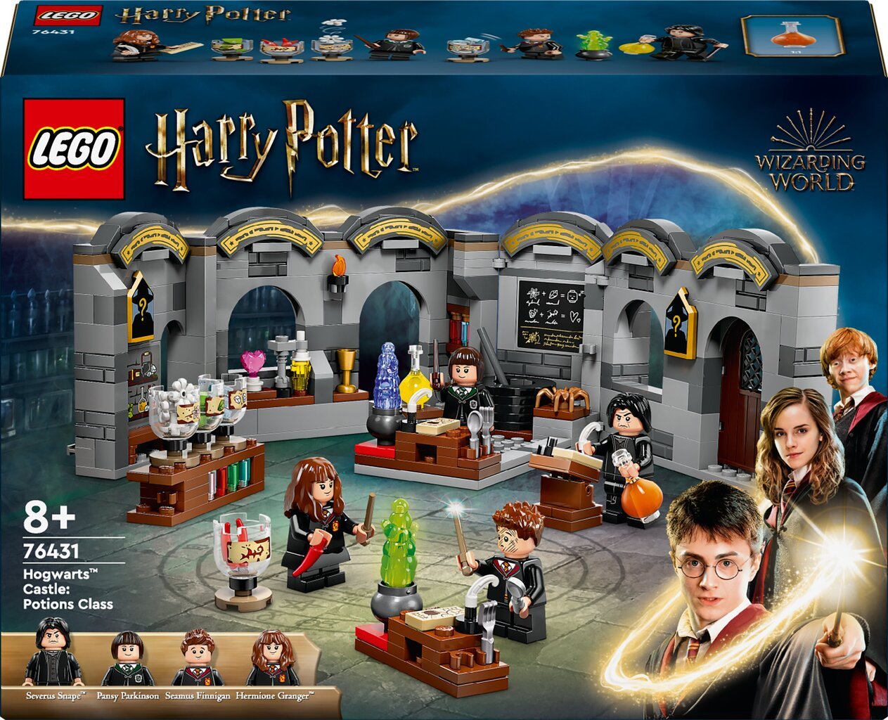 76431 LEGO® Harry Potter Hogvartso pilis: eliksyrų klasė kaina ir informacija | Konstruktoriai ir kaladėlės | pigu.lt