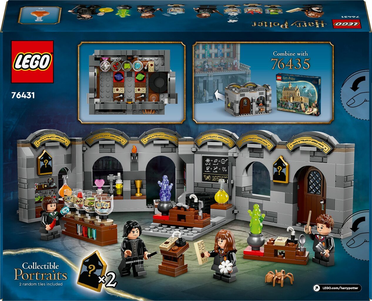 76431 LEGO® Harry Potter Hogvartso pilis: eliksyrų klasė kaina ir informacija | Konstruktoriai ir kaladėlės | pigu.lt