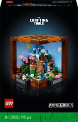 21265 LEGO® Minecraft Darbastalis kaina ir informacija | Konstruktoriai ir kaladėlės | pigu.lt