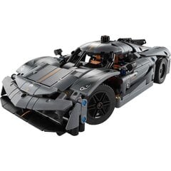 42173 LEGO® Technic Koenigsegg Jesko Absolut pilkas hiperautomobilis, 801 d. kaina ir informacija | Konstruktoriai ir kaladėlės | pigu.lt