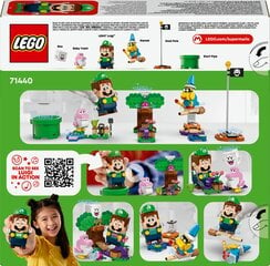 71440 LEGO® Super Mario Nuotykiai su interaktyviu LEGO® Luigi™ цена и информация | Конструкторы и кубики | pigu.lt