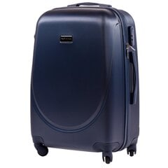 Средний чемодан Goose, синий цена и информация | Чемоданы, дорожные сумки | pigu.lt