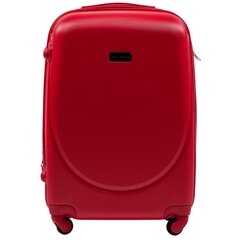 Средний чемодан Goose, красный цена и информация | Чемоданы, дорожные сумки | pigu.lt