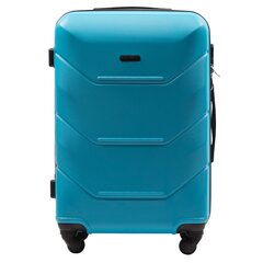 Vidutinis lagaminas Peacock, šviesiai mėlynas kaina ir informacija | Lagaminai, kelioniniai krepšiai | pigu.lt