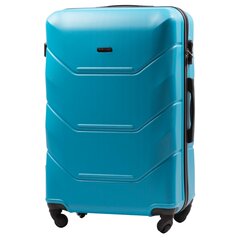 Didelis lagaminas Peacock, šviesiai mėlynas kaina ir informacija | Lagaminai, kelioniniai krepšiai | pigu.lt