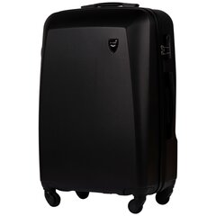 Vidutinis lagaminas 0125, juodas kaina ir informacija | Lagaminai, kelioniniai krepšiai | pigu.lt