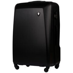 Didelis lagaminas 0125, juodas kaina ir informacija | Lagaminai, kelioniniai krepšiai | pigu.lt