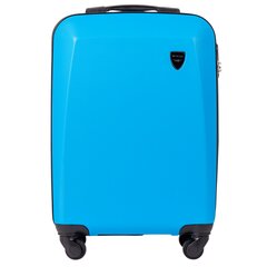 Mažas lagaminas 0125, šviesiai mėlynas kaina ir informacija | Lagaminai, kelioniniai krepšiai | pigu.lt