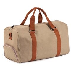 Kelioninis krepšys, smėlio spalvos kaina ir informacija | Lagaminai, kelioniniai krepšiai | pigu.lt