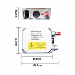 Inverteris Xenon D2S D2R Hid 5Dv00776071 цена и информация | Автомобильные электропринадлежности 12V | pigu.lt