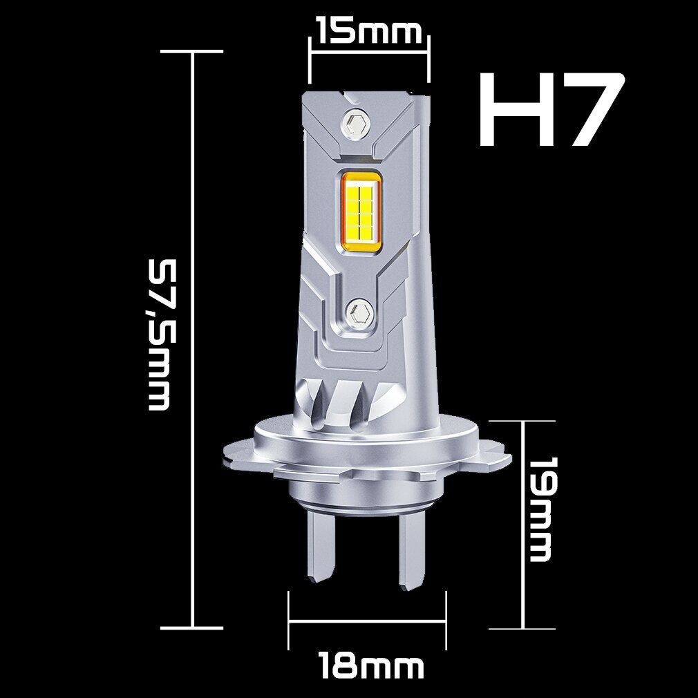 Automobilinės lemputės Led H7 Retrofity цена и информация | Automobilių lemputės | pigu.lt
