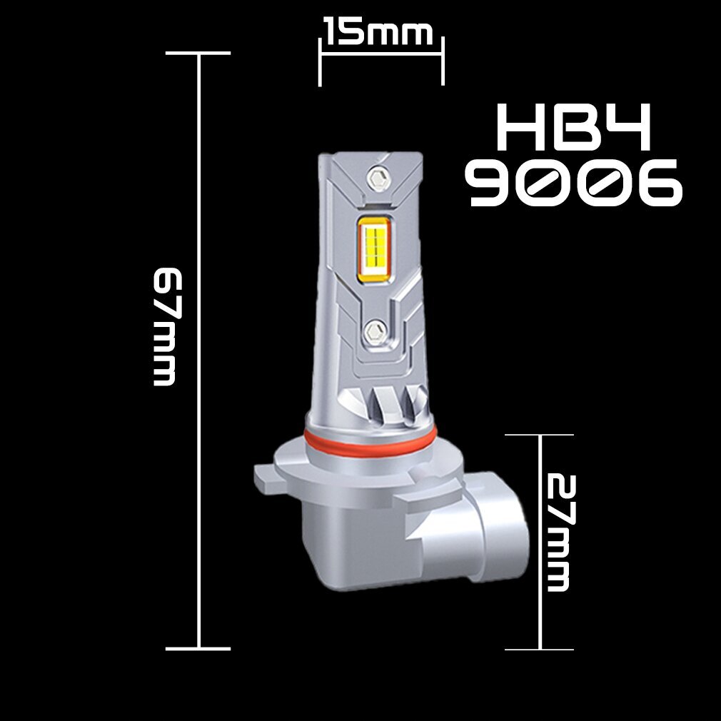 Automobilinė lemputė Led Headlight Hb4 цена и информация | Automobilių lemputės | pigu.lt