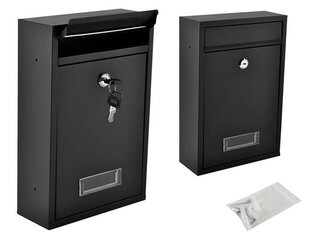 Pašto dėžutė, juoda kaina ir informacija | Pašto dėžutės, namo numeriai | pigu.lt