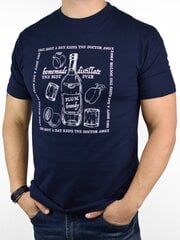 Marškinėliai vyrams Noviti, mėlyni kaina ir informacija | Vyriški marškinėliai | pigu.lt