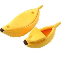 Guolis Bananas, 65x25x18 cm, geltonas kaina ir informacija | Guoliai, pagalvėlės | pigu.lt