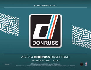 Баскетбольные карточки Panini Donruss 2023/2024 Value Pack, 30 шт. цена и информация | Коллекционные карточки | pigu.lt