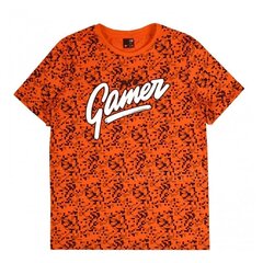 Marškinėliai berniukams G.T, oranžiniai kaina ir informacija | Marškinėliai berniukams | pigu.lt
