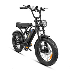 Электровелосипед OneSport ONES3 PRO, 20", черный, 500Вт, 17Ач цена и информация | Электровелосипеды | pigu.lt