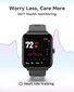 Biggerfive Fitness Black kaina ir informacija | Išmanieji laikrodžiai (smartwatch) | pigu.lt