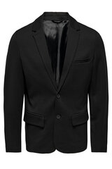 Švarkas vyrams Only & Sons 22025851BLACK, juodas цена и информация | Мужские пиджаки | pigu.lt