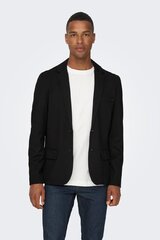 Švarkas vyrams Only & Sons 22025851BLACK, juodas цена и информация | Мужские пиджаки | pigu.lt